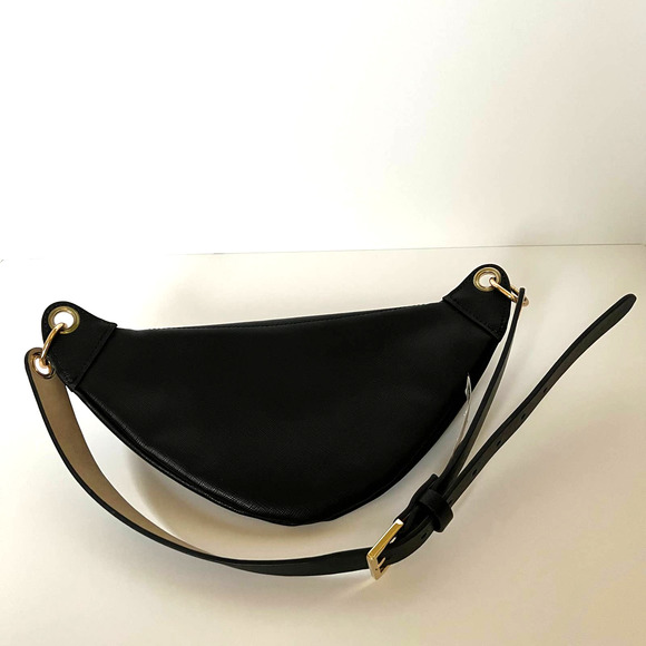 Macy's Black and Gold Fanny Pack - Picture 7 of 15